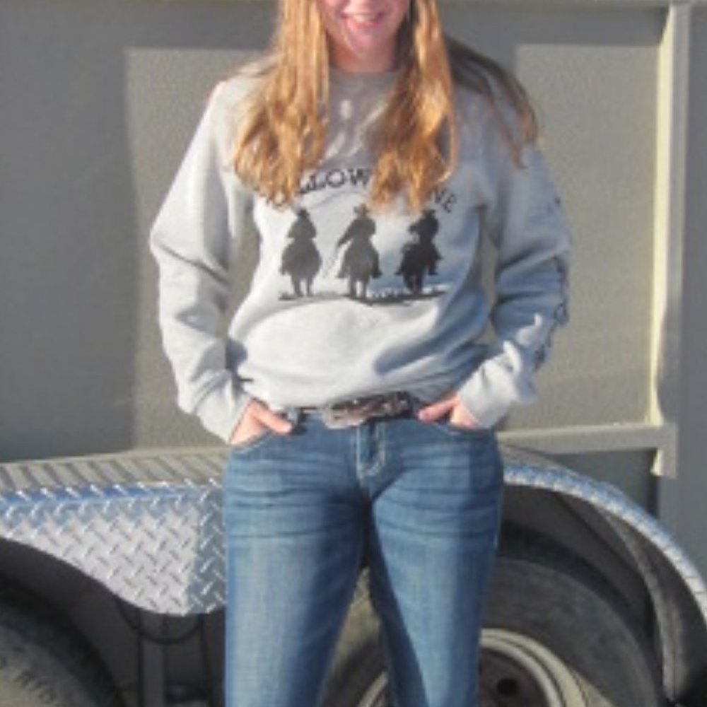 Ride for the Brand Crewneck Yellowstone Unisex Small (Ladies Medium) NWTag - Picture 2 of 4